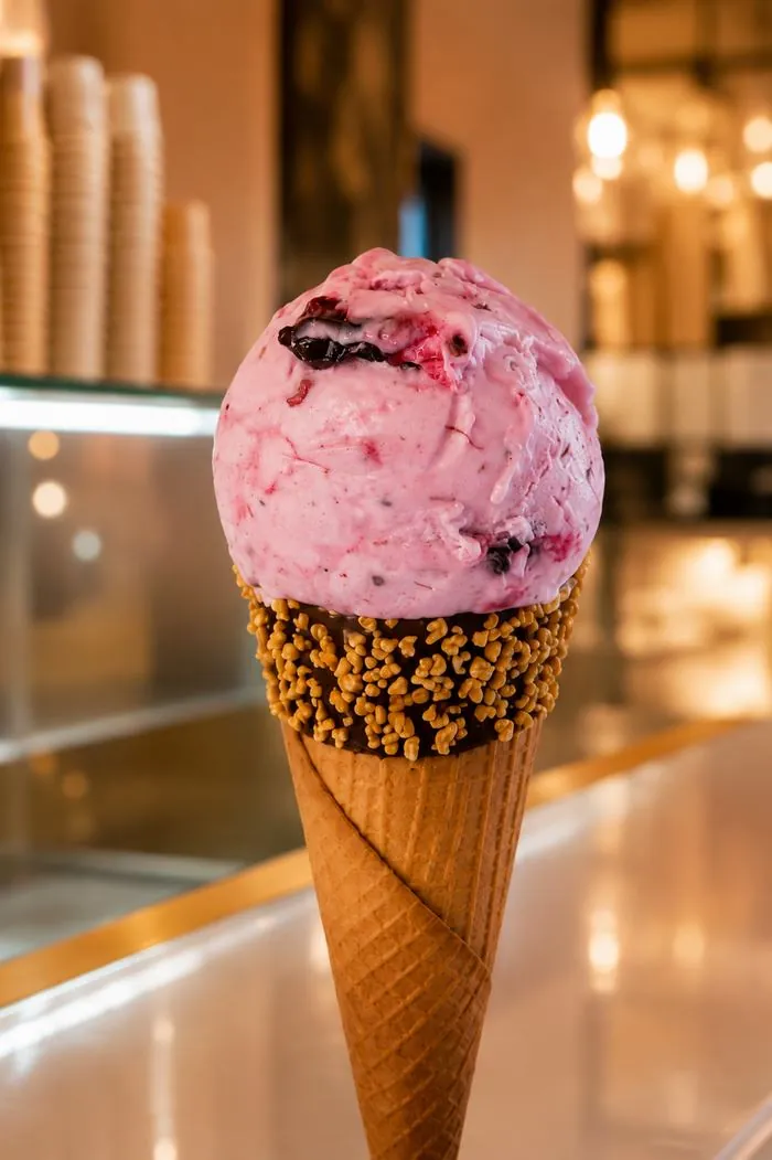 Wild fruit sorbet at Chanté Gelato